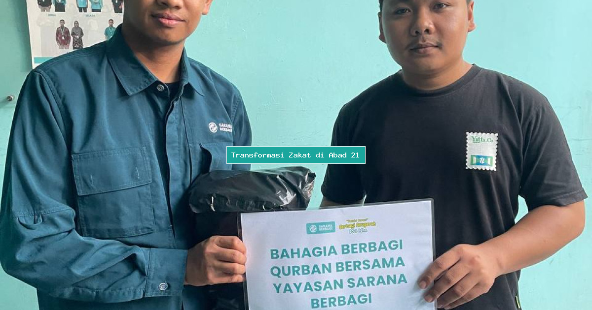 Transformasi Zakat di Abad 21